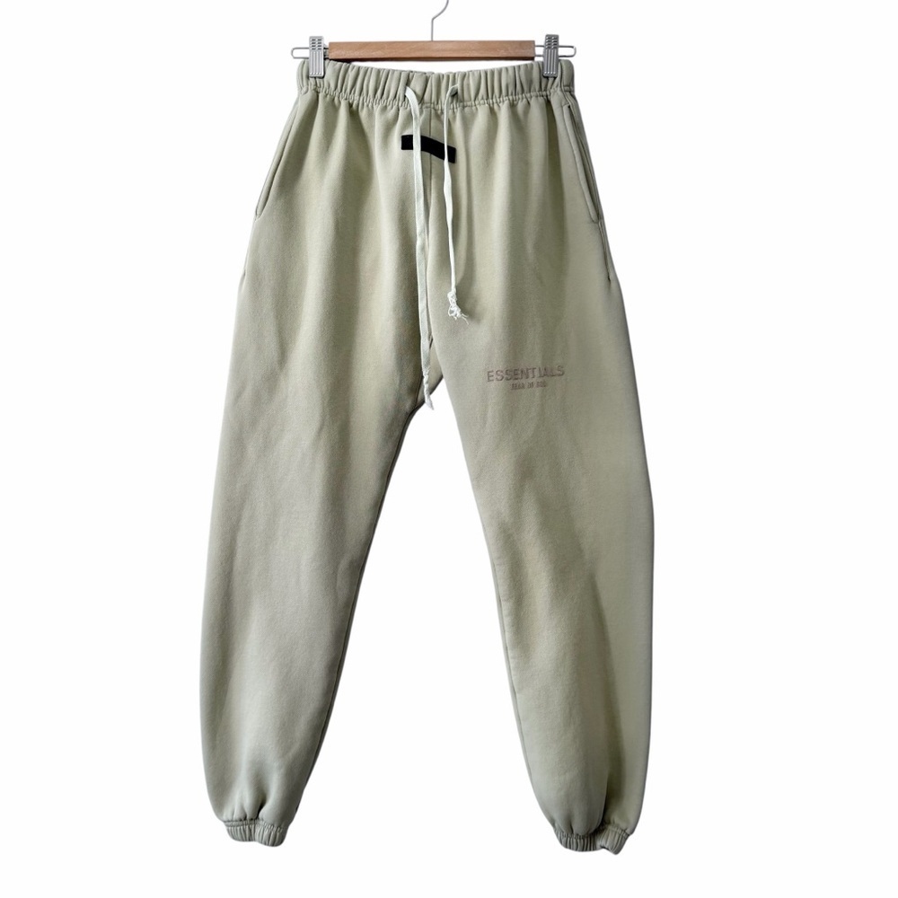 Essentials Fear of God Jogger Pants Sweatpants Sage Green Sz M